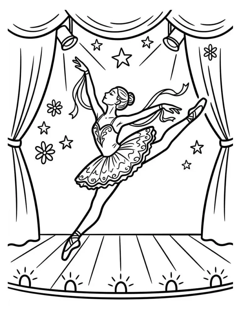 ballerina coloring sheets_27