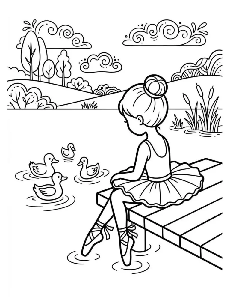 ballerina coloring sheets_4