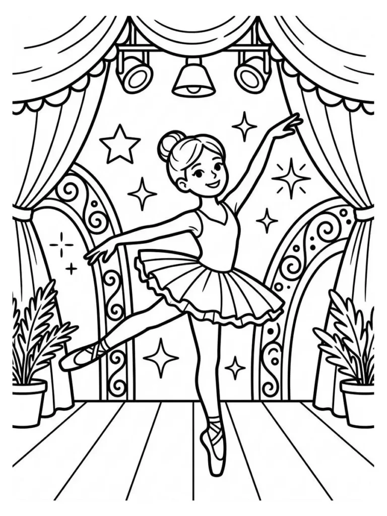 ballerina coloring sheets_6