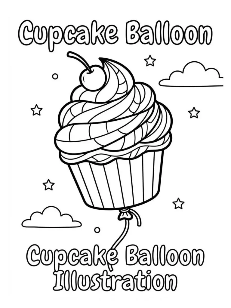 balloon coloring page_13