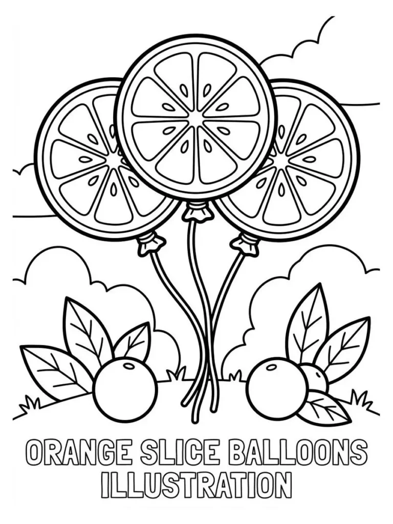 balloon coloring page_2