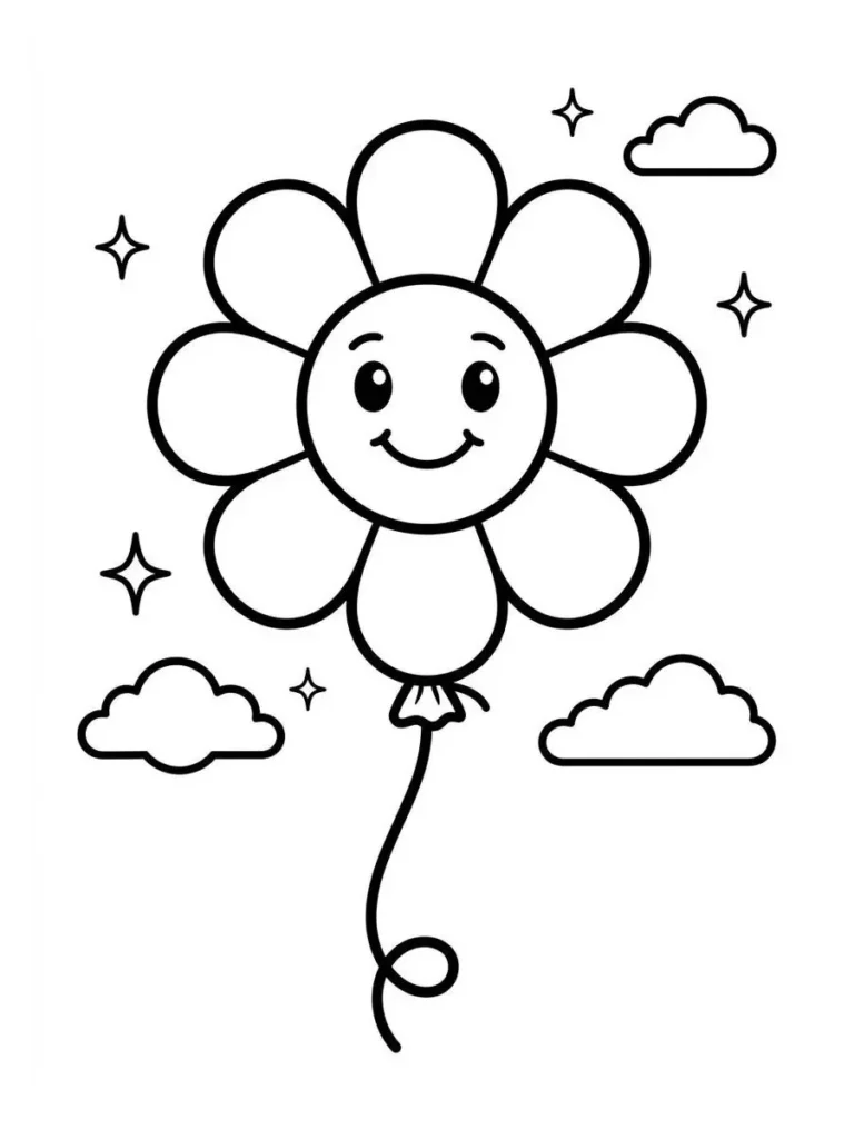 balloon coloring page_20