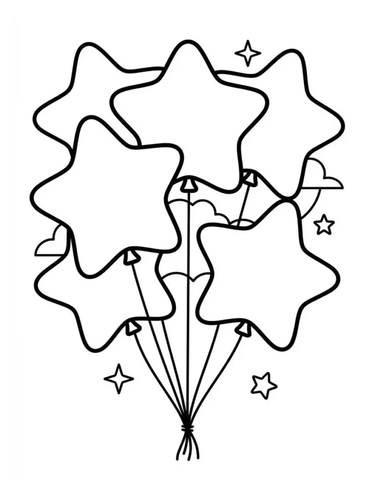 balloon coloring page_21