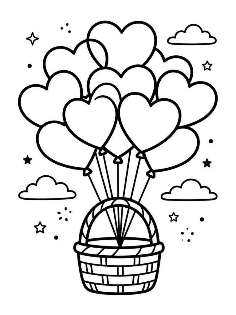 balloon coloring page_40