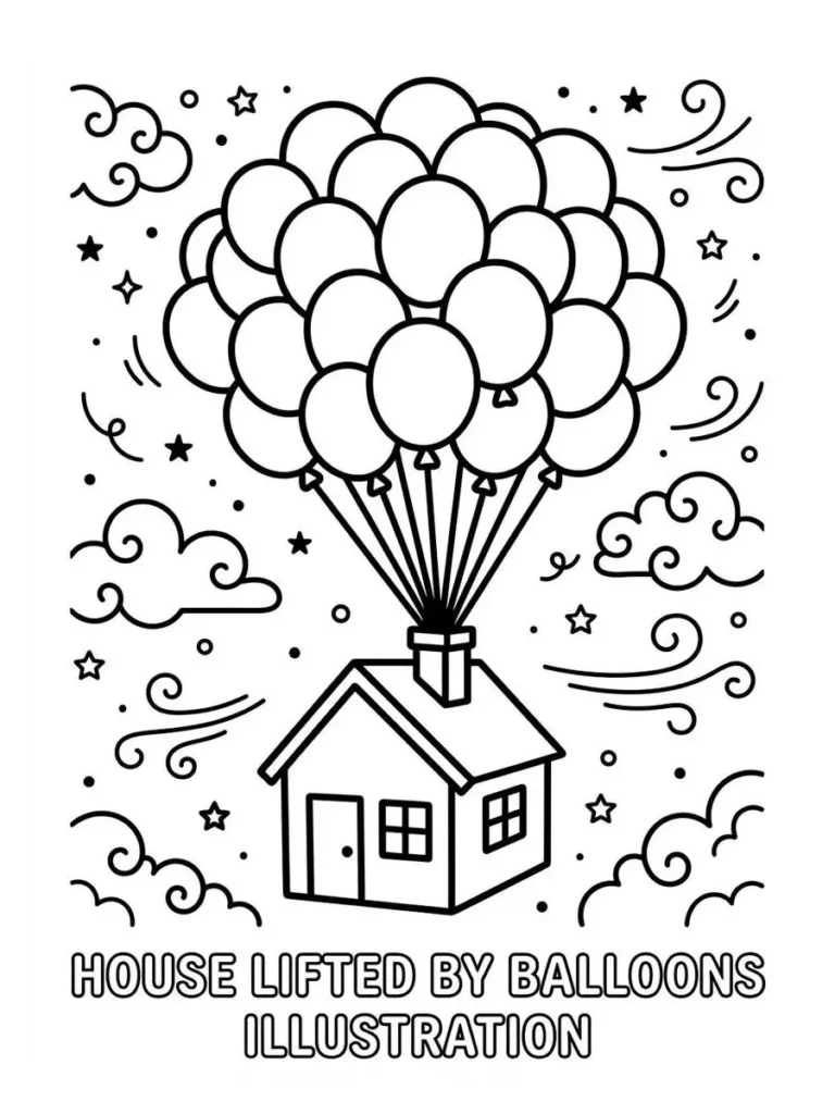 balloon coloring page_43