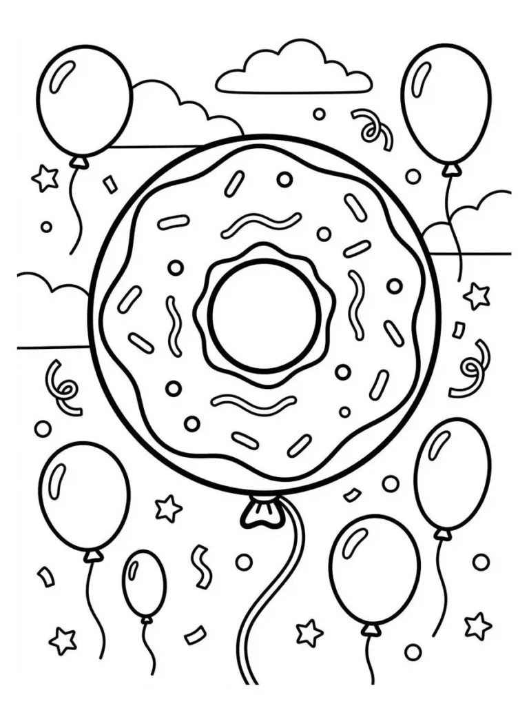 balloon coloring page_7