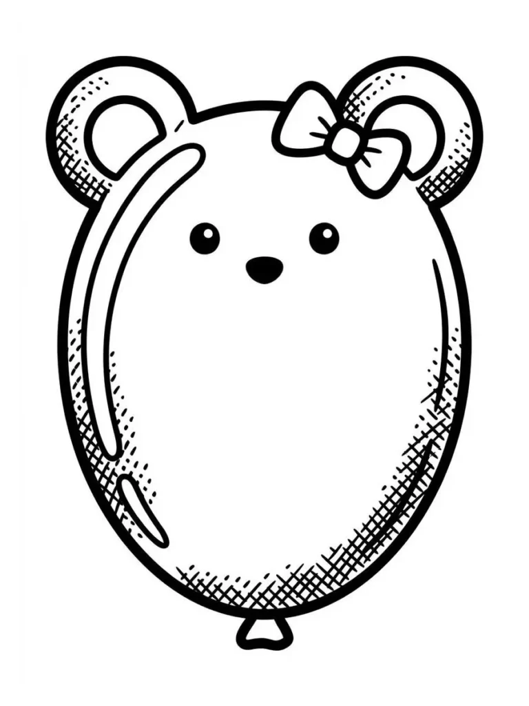 balloon coloring page_8