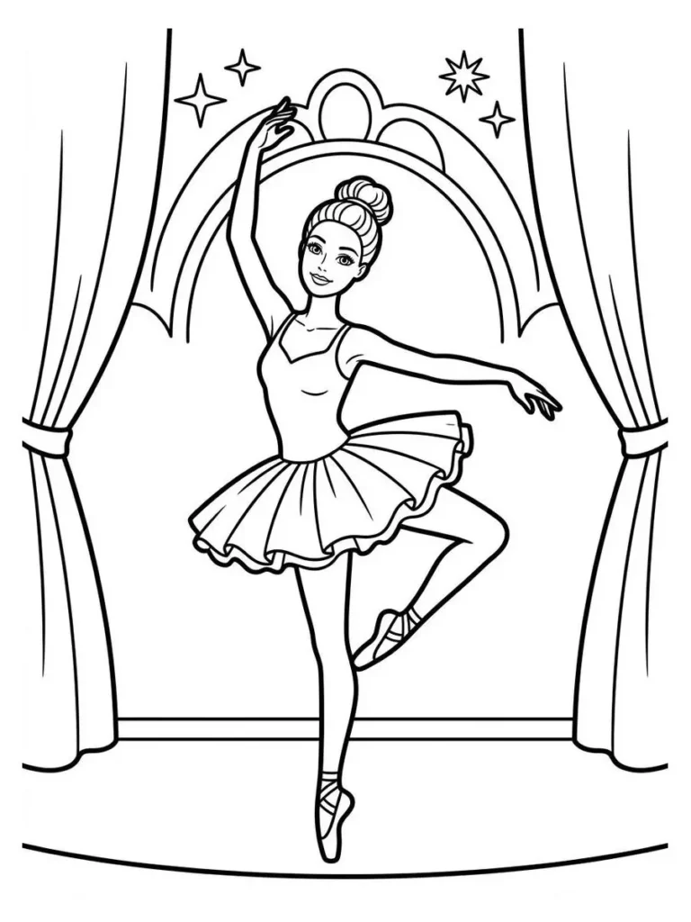 barbie coloring pages_10