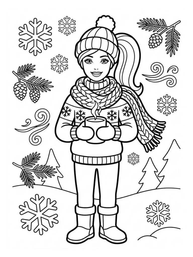 barbie coloring pages_12