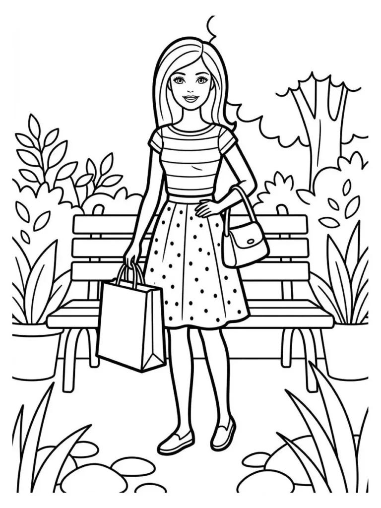 barbie coloring pages_14