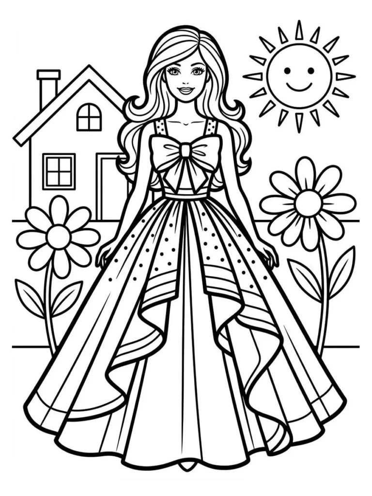 barbie coloring pages_15