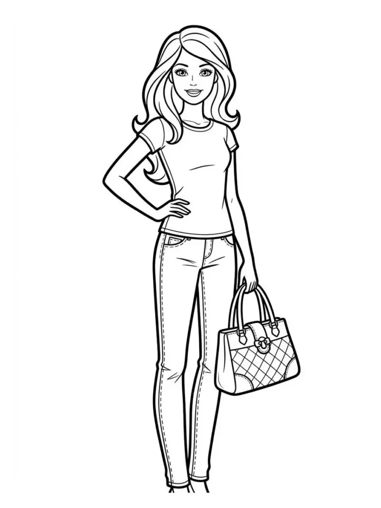 barbie coloring pages_16