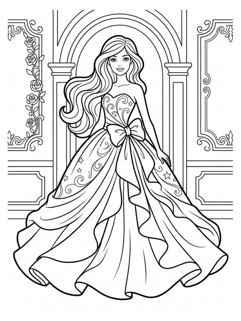 barbie coloring pages_2