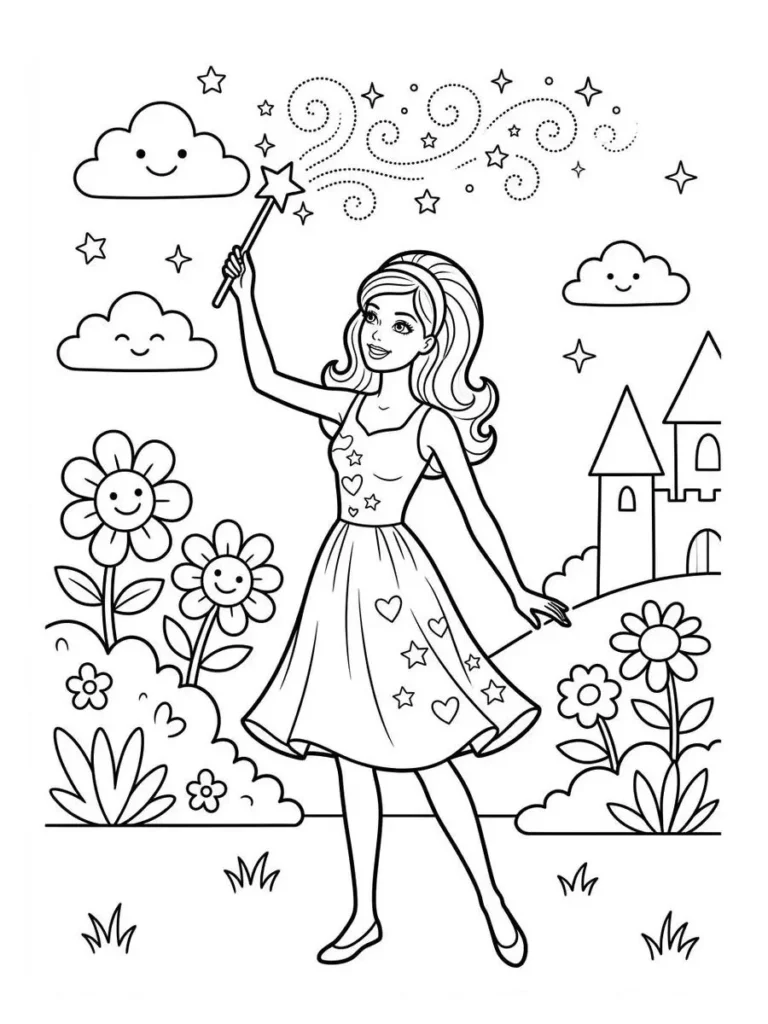 barbie coloring pages_21