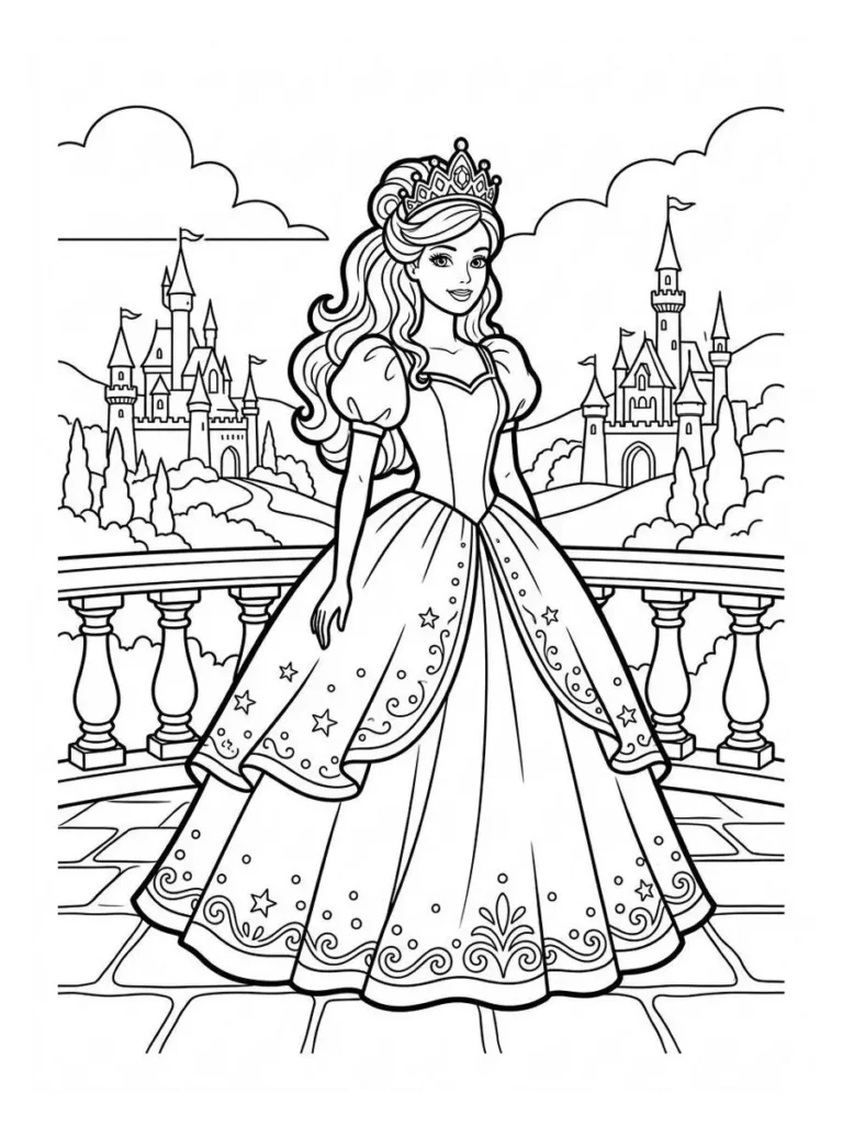 barbie coloring pages_22