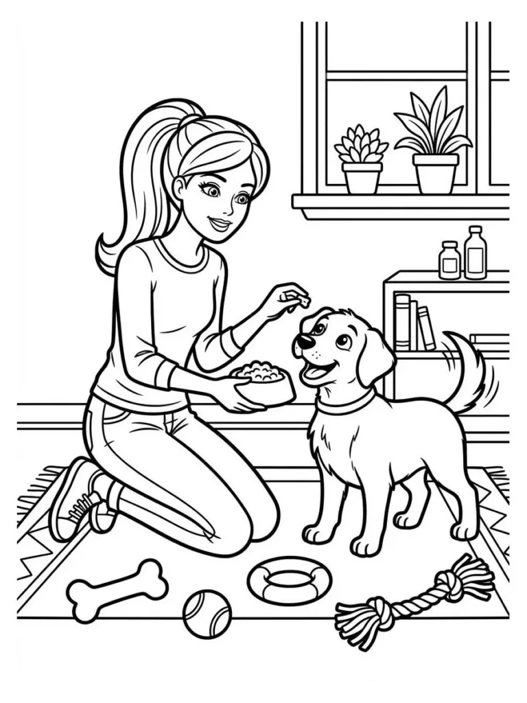 barbie coloring pages_27