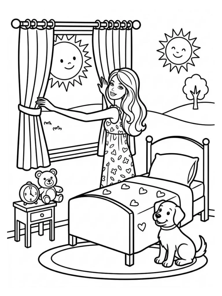 barbie coloring pages_28