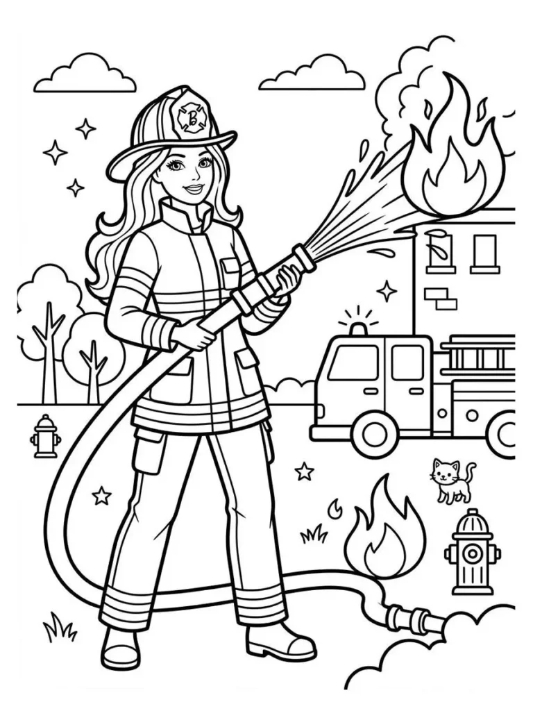 barbie coloring pages_30