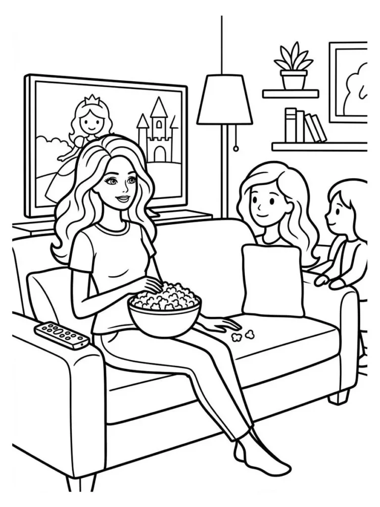 barbie coloring pages_33
