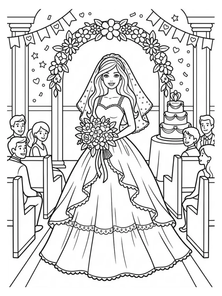 barbie coloring pages_34