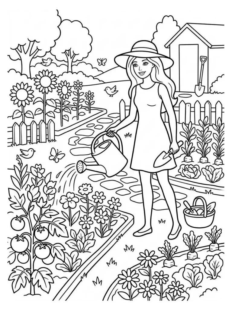 barbie coloring pages_35