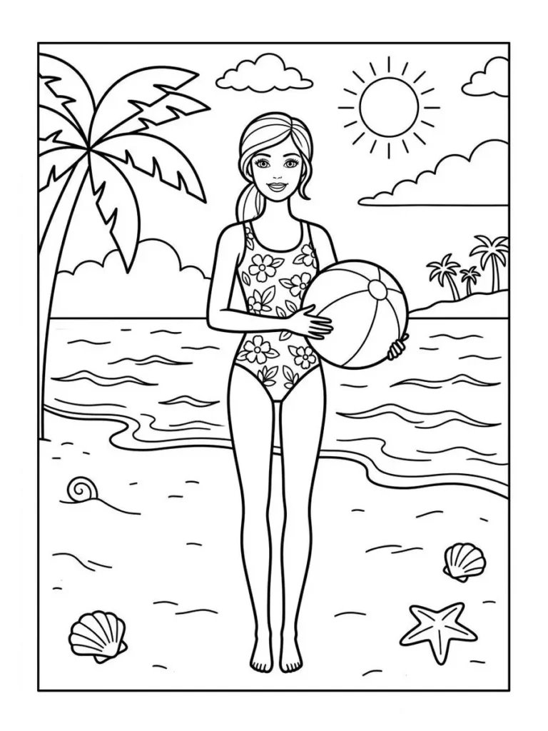 barbie coloring pages_41