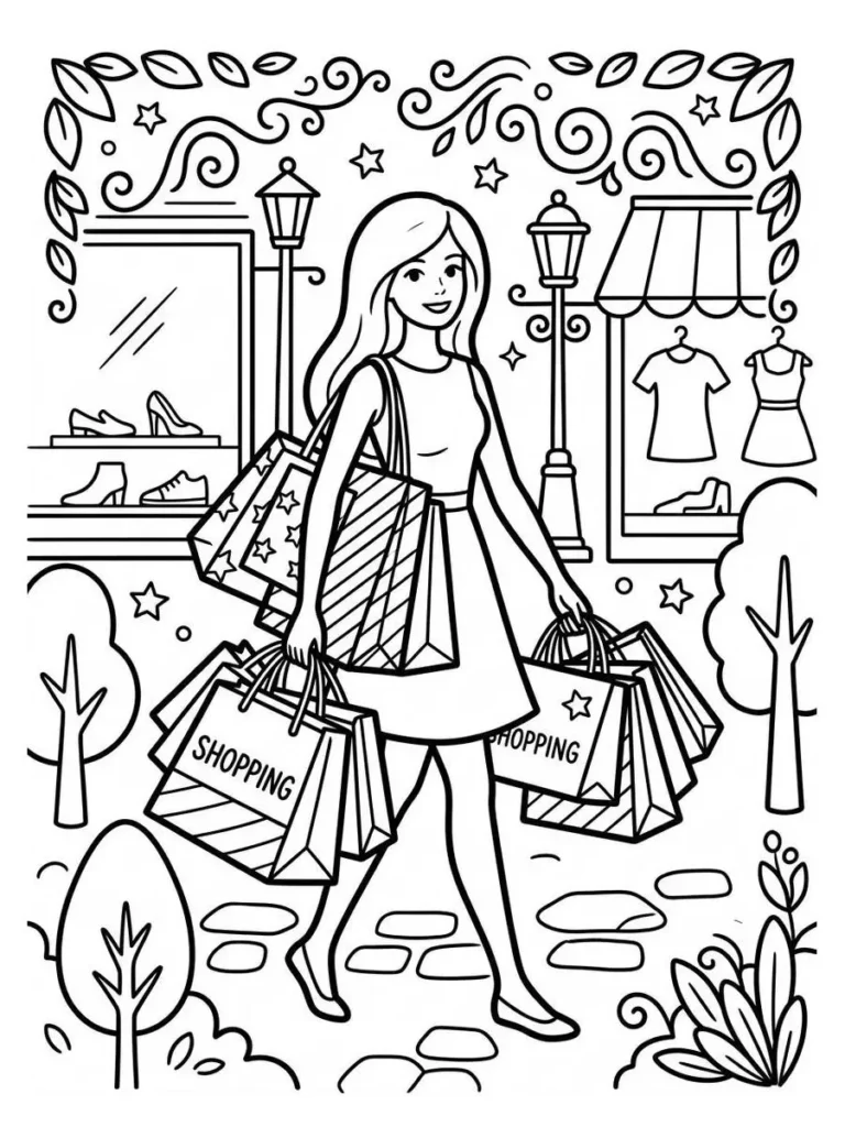 barbie coloring pages_5