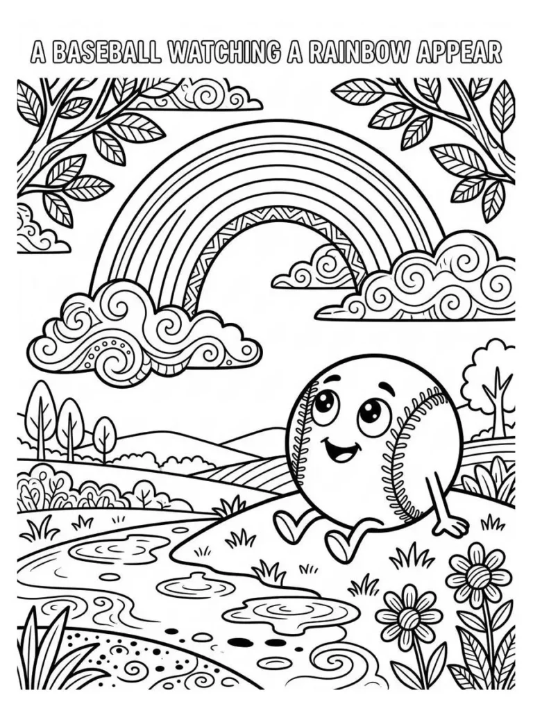 baseball coloring pages_10