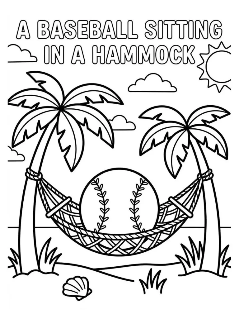 baseball coloring pages_12