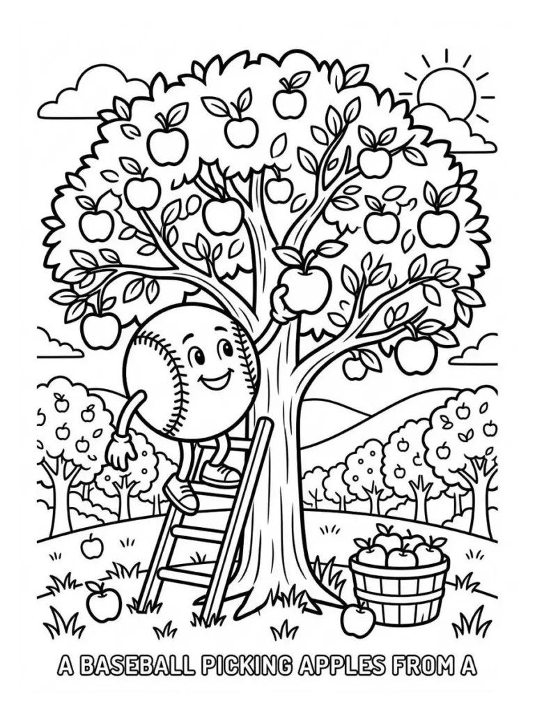 baseball coloring pages_19