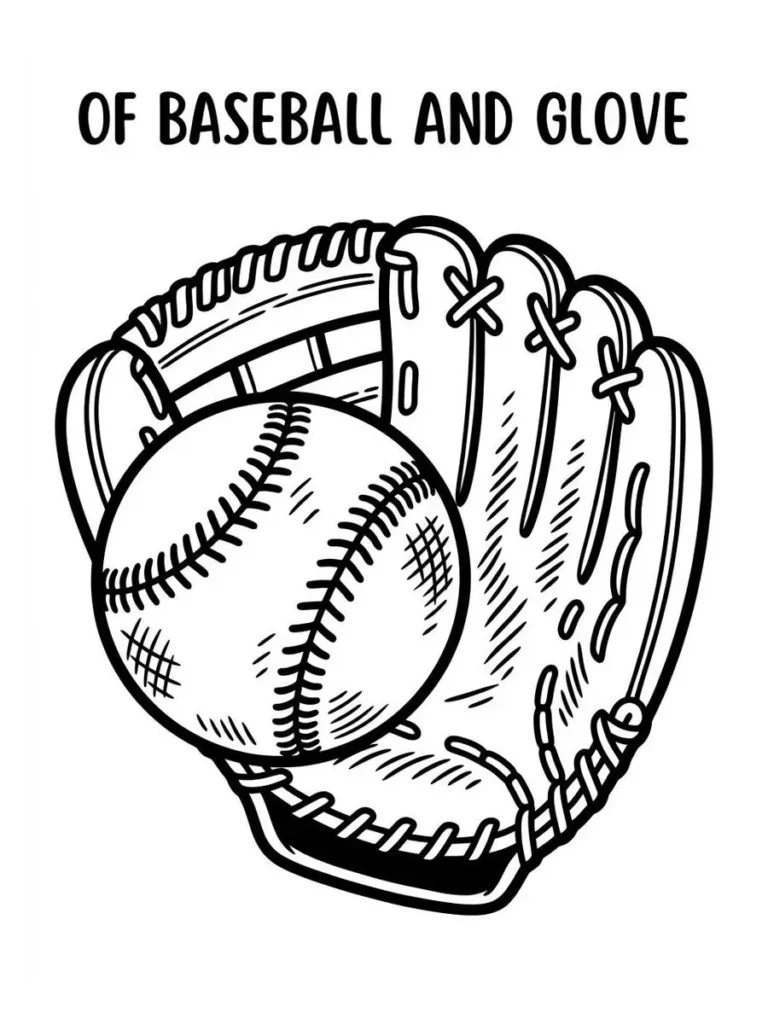baseball coloring pages_25