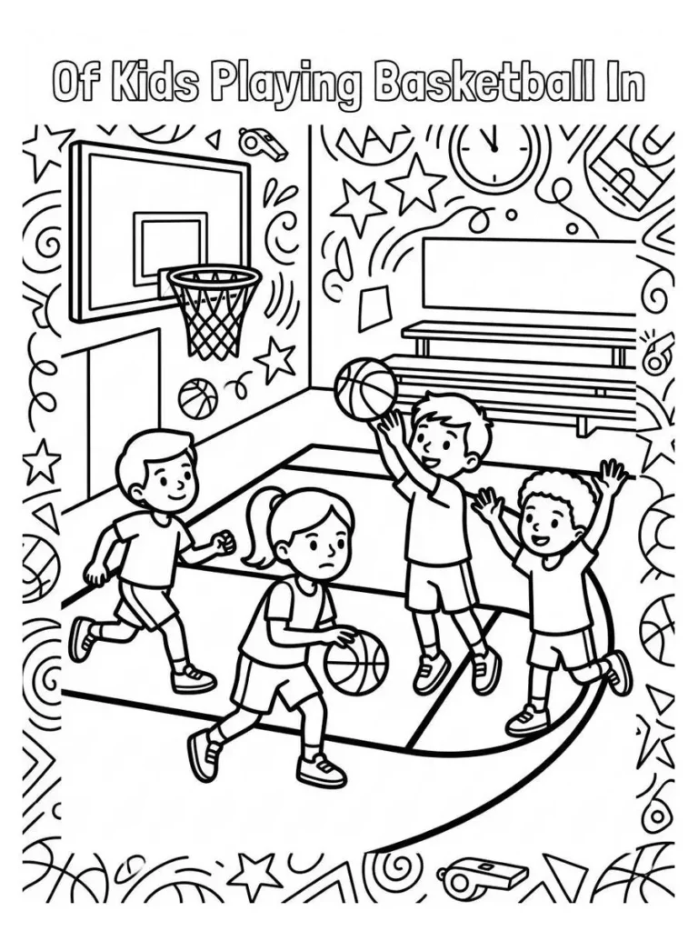 basketball coloring pages_15