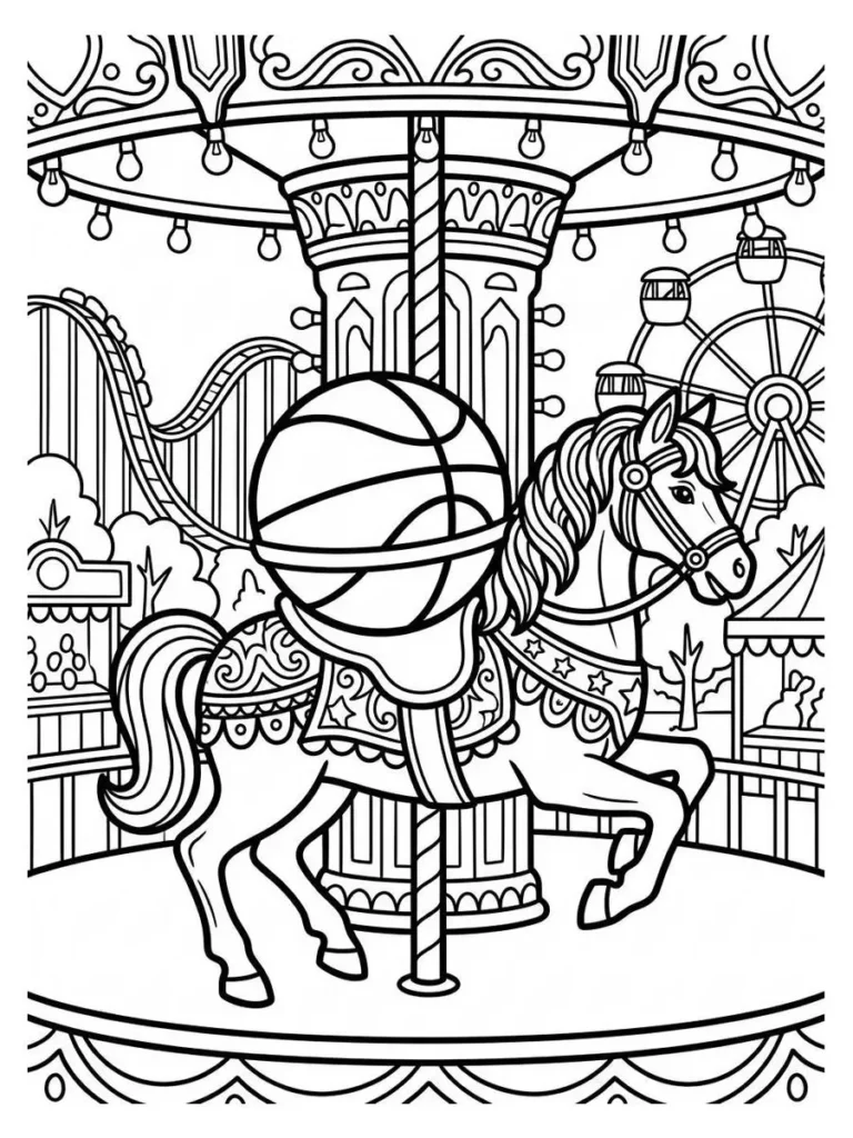 basketball coloring pages_5