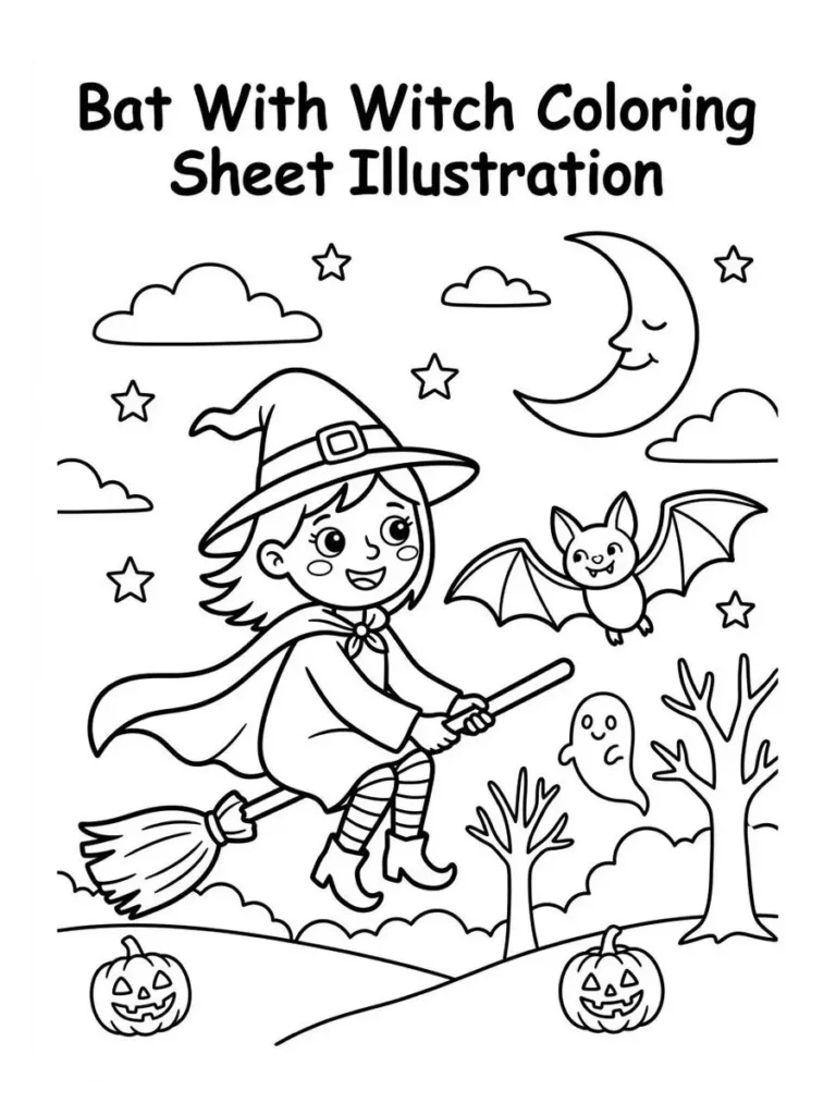 bat coloring pages_31
