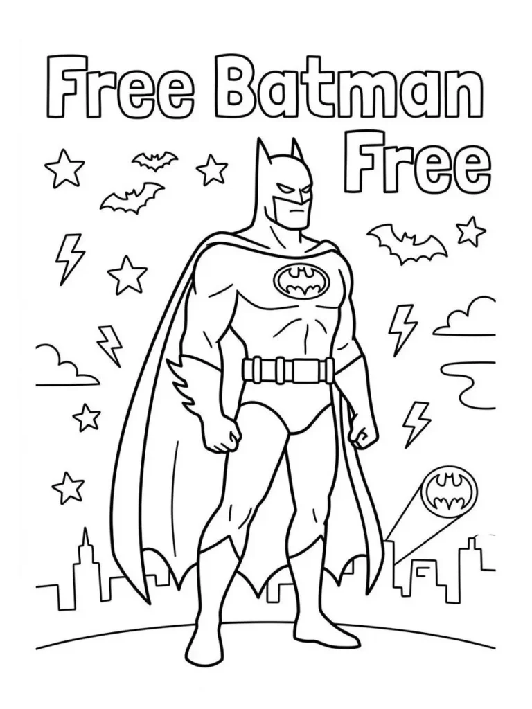 batman coloring page_1