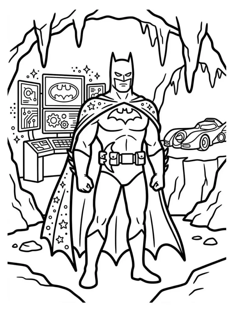 batman coloring page_11