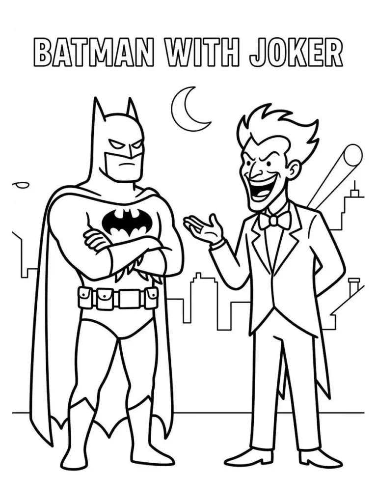 batman coloring page_13