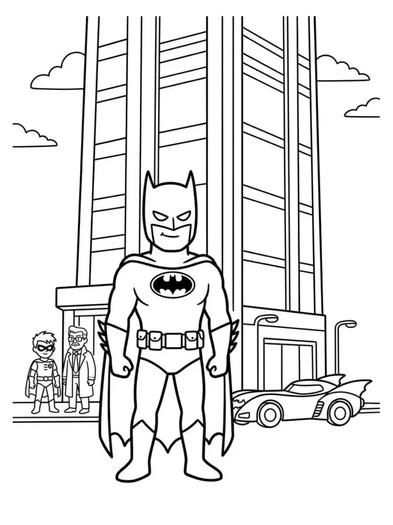 batman coloring page_20