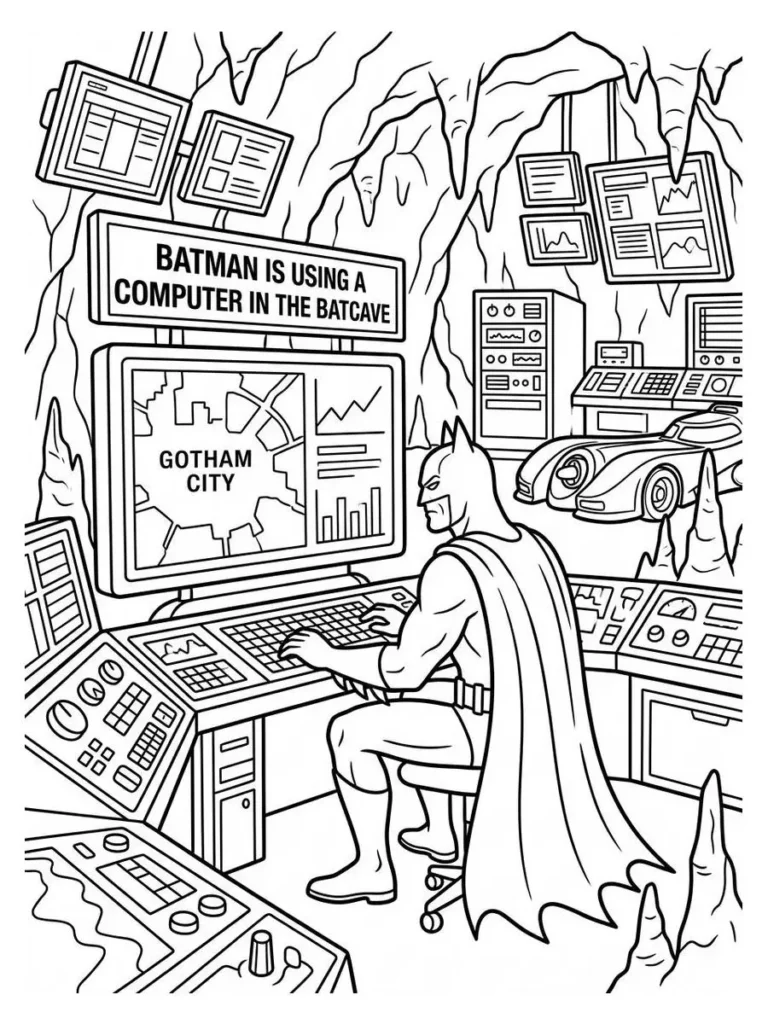 batman coloring page_22