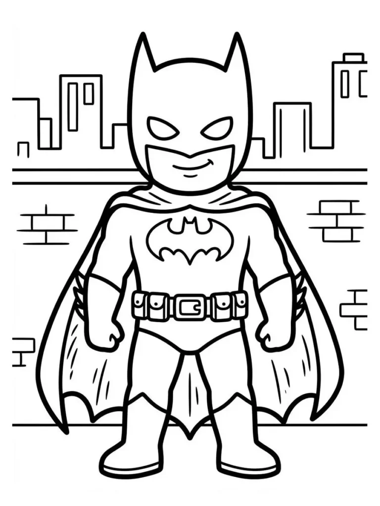 batman coloring page_23