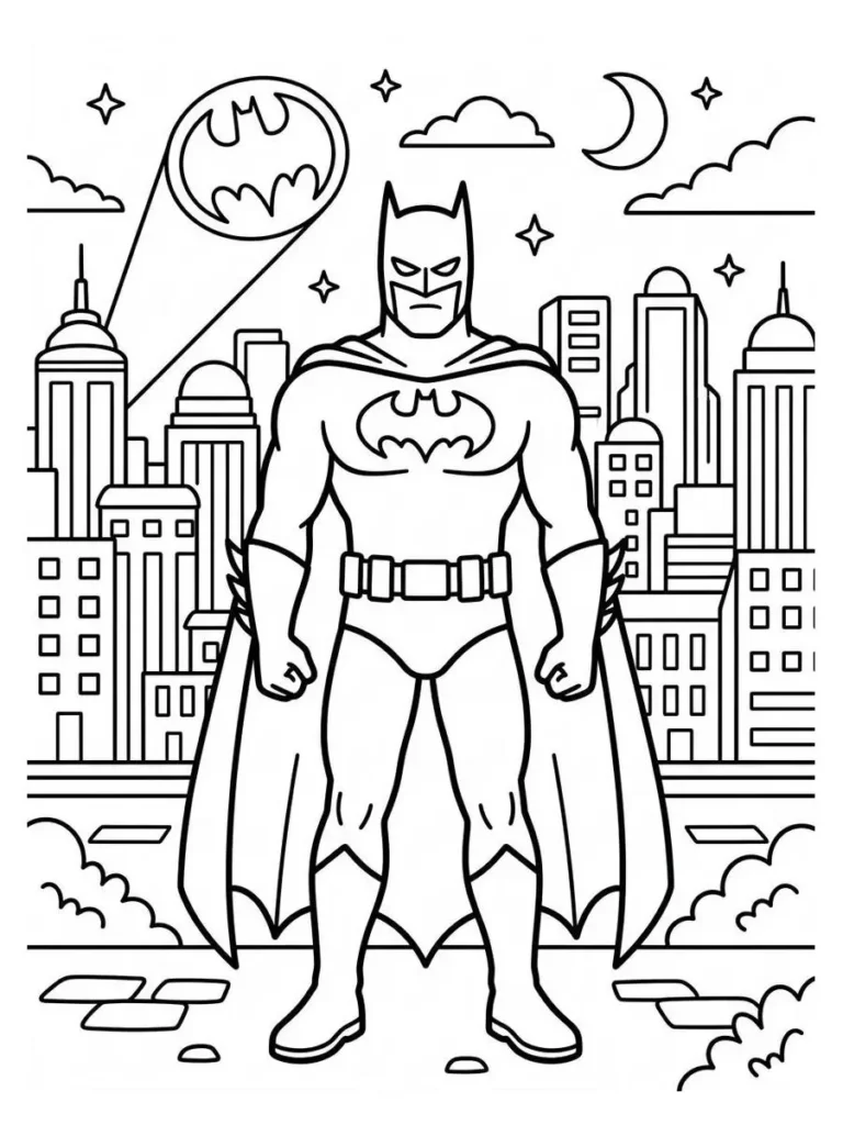 batman coloring page_25