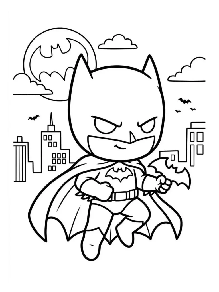 batman coloring page_3