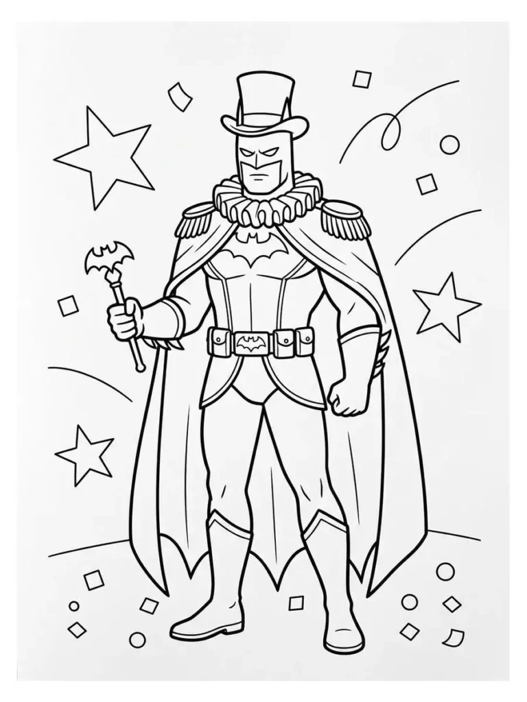 batman coloring page_5