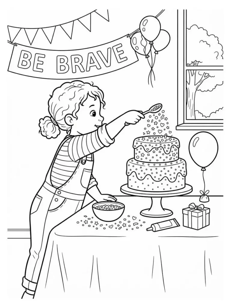 be brave coloring sheet_1