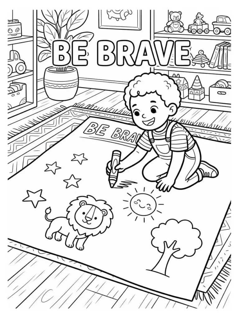 be brave coloring sheet_19
