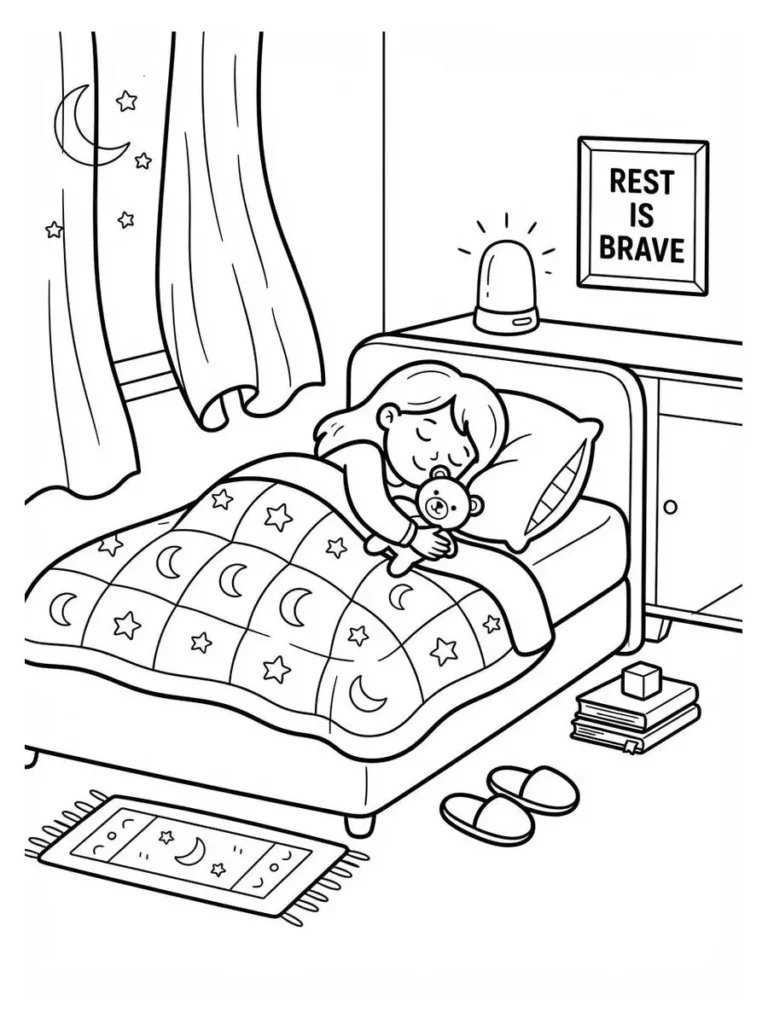 be brave coloring sheet_24