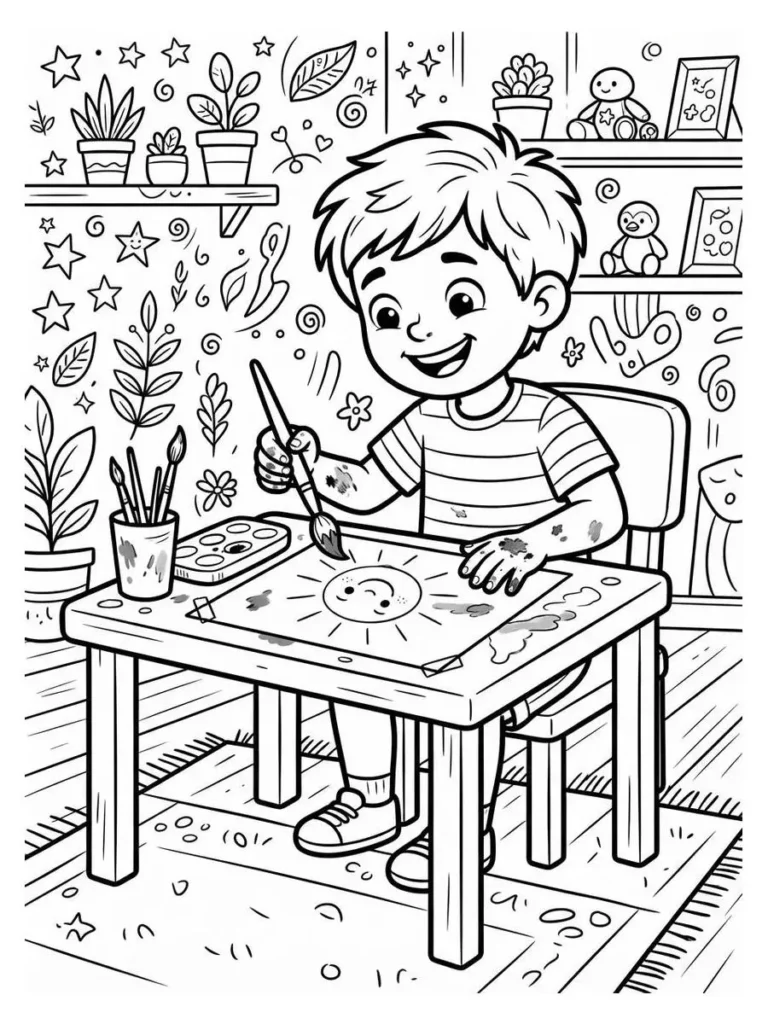 be brave coloring sheet_4