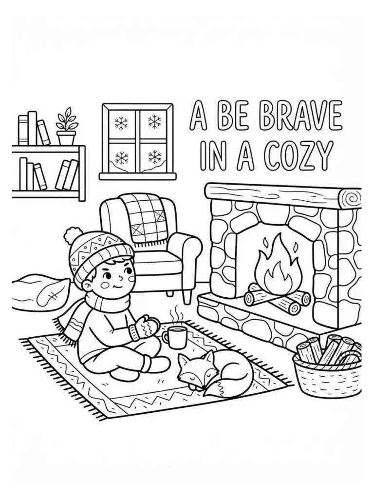 be brave coloring sheet_7