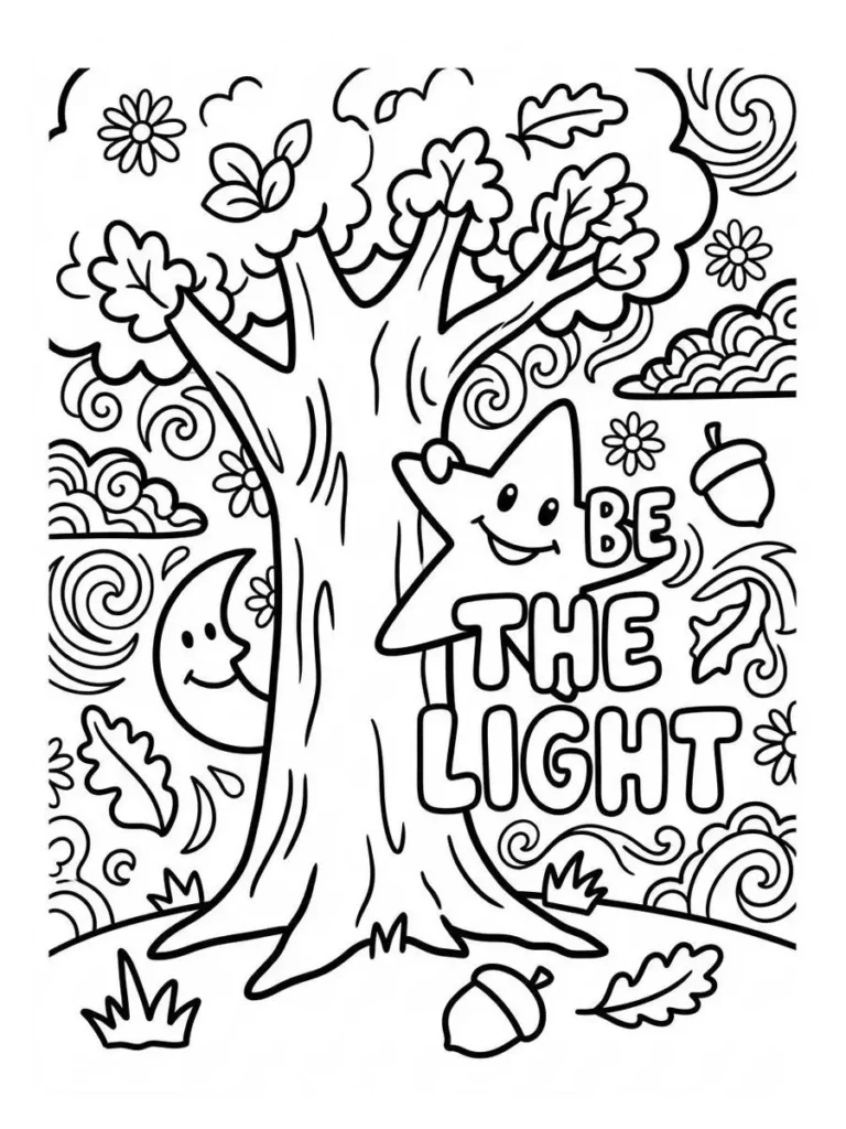 be the light coloring sheets_1