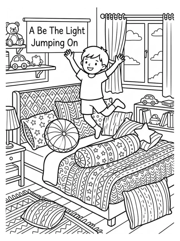 be the light coloring sheets_3